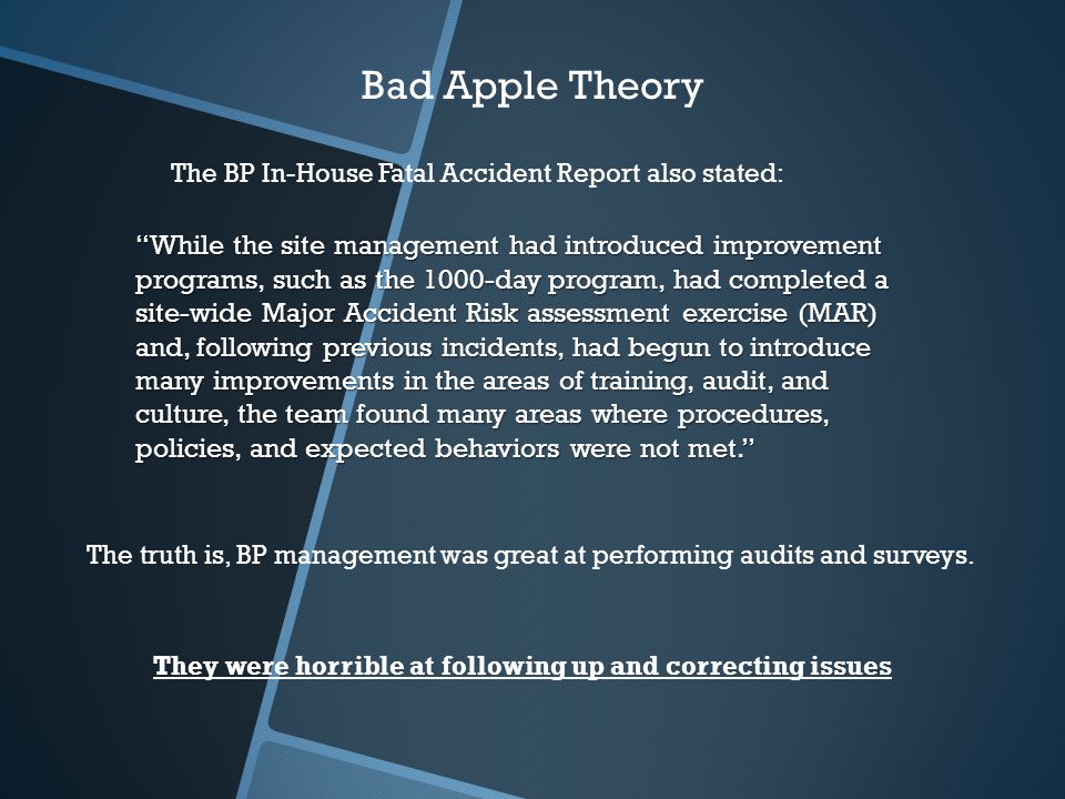 Apple hypothesis